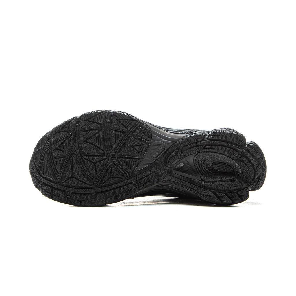 Li Ning Boom Support Cushioning Slip Resistant Abrasion Resistant Rebound Low Top Running Shoes Women's Silver Black ARXV006-4
