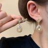 Sweet Heart Love Zircon Dangle Earrings for Women Elegant Romantic Bowknot Crystal Ear Accessories Exquisite Fine Jewelry Gifts
