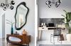 Toledo Black Ceiling Lamp 6-Flat Black Lampshade E14