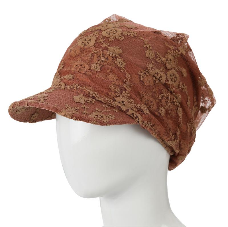 Ladies Peaked Cap Spring Summer Thin Mesh Cap Beret Casual Newsboy Hat Mom Hat Versatile