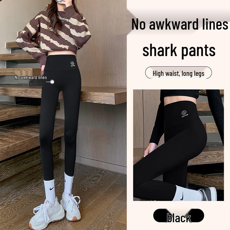 Women's Tummy Control Black Summer Yoga Pants, New Style, Wearable Outdoors, 2025 Edition