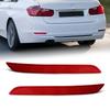 63147285745 63147285746 Reflective Strips For BMW 3 Series F31 Estate 2011-2015 316I 320I Rear Bumper Brake Warning Stop Light