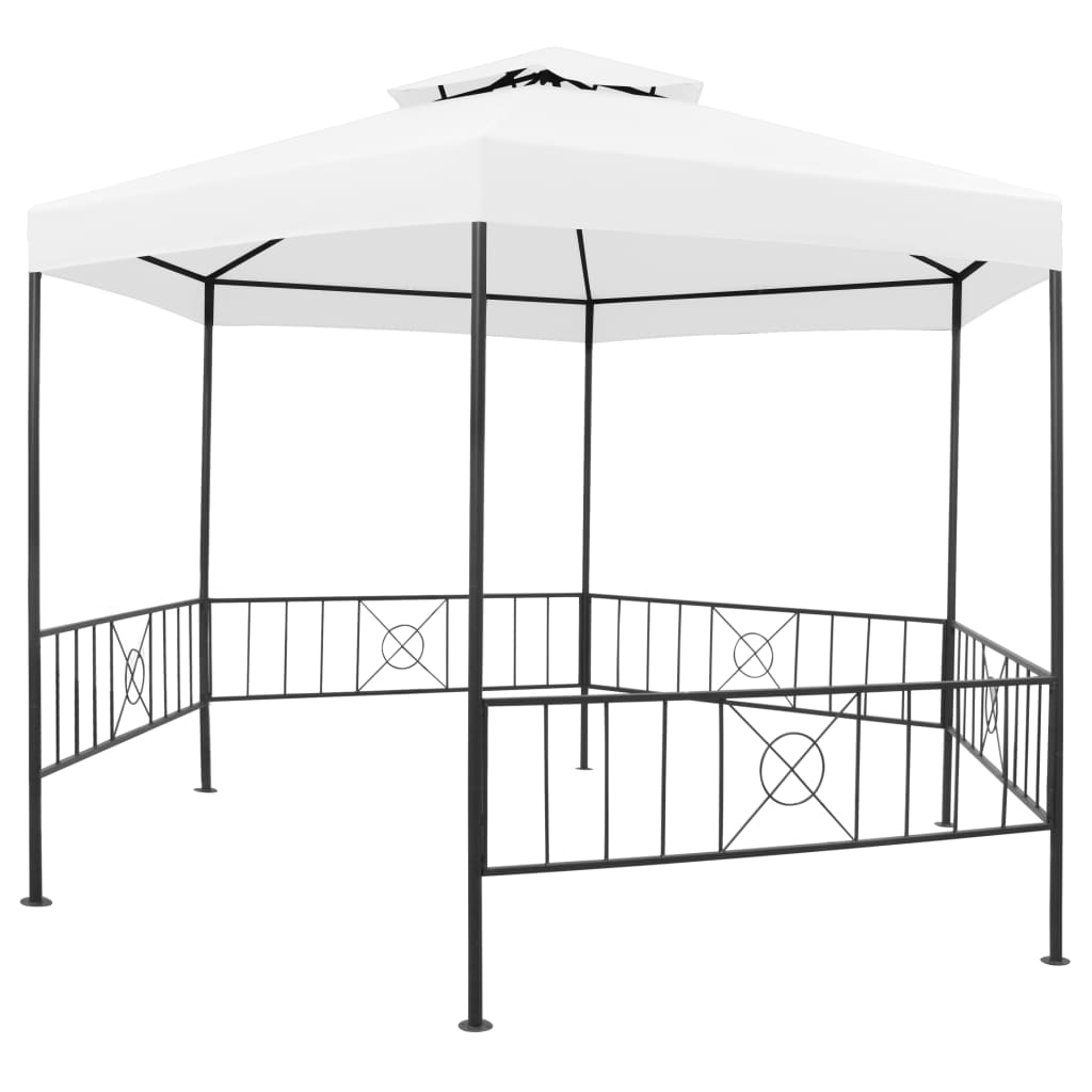 Garden Pavilion 323 x 275 x 265 cm White 180 g m²