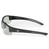Used DAIWA Polarized Sunglasses Fishing Men's Triacetate DN-8066 Sports Half Rim UV Protection Sports Outdoor Gray Ice Blue Mirror Scratch Resistant