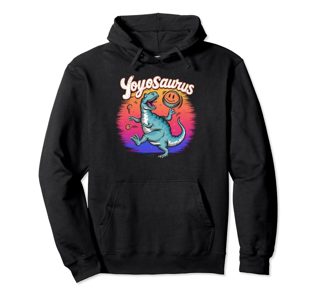 Yoyosaurus Funny Yoyo Dinosaur Yoyoyosaurus Hoodie