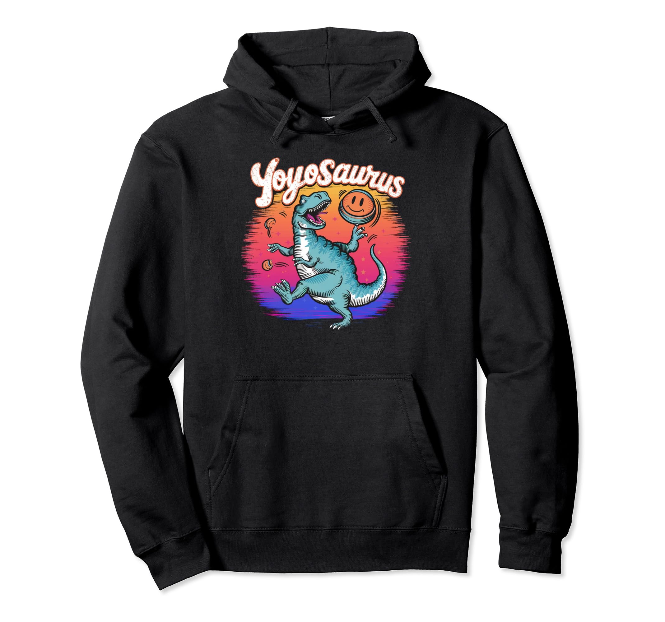 

Yoyosaurus Funny Yoyo Dinosaur Yoyoyosaurus Hoodie чёрный