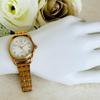CITIZEN made in gold and A imported perfect as a Eco-Drive solar-powered women's watch, Japan, white. simple, model, gift.