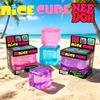 Schylling Needoh Nice Maltose Kubus Sensorisch Knijpspeelgoed Stress Angstverlichting Zacht Squishy Fidget Speelgoed voor ADHD Focus