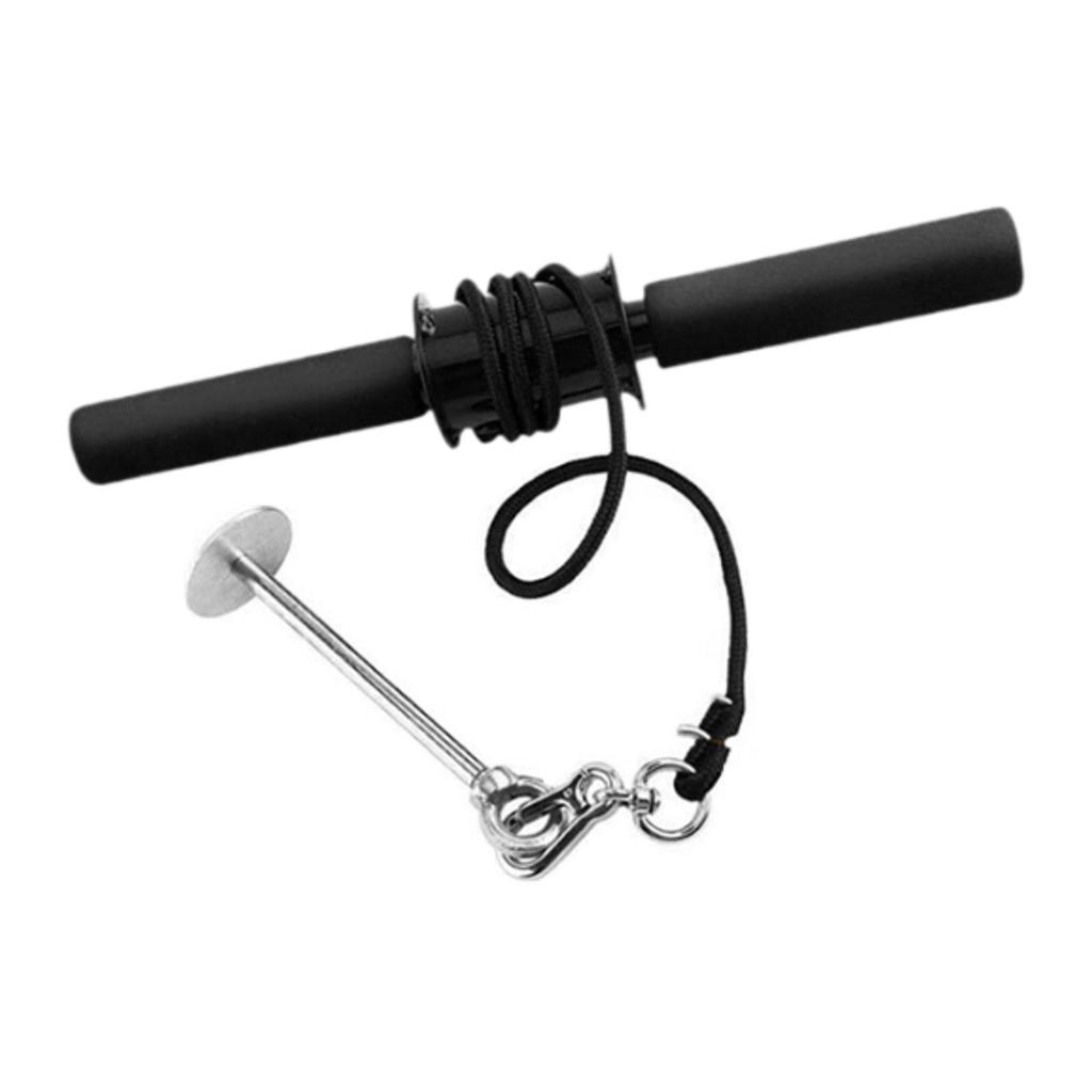 Forearm Wrist Roller Cable Attachment Anti Slip Muscle Arm Strength Training