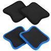 Soft Anti-Skid Weight Lifting Hand Pad Pro Strength Training Protector Cushion Stretch Rubber Dumbbell Grips Pads