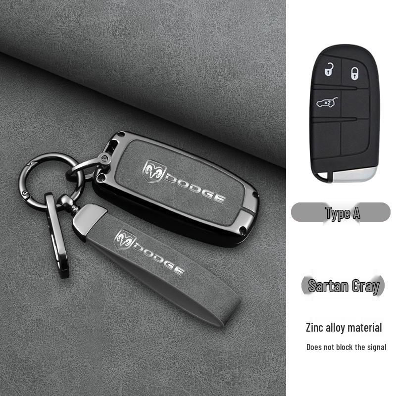 Dodge Journey Key Case for 2013-2016 Models - Metal Car Buckle Included