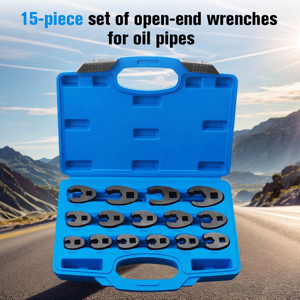 Fishtail Youtube Wrench U-shaped Joint 8-24mm Multifunctional Oil Pipe Wrench Crowfoot Wrenches