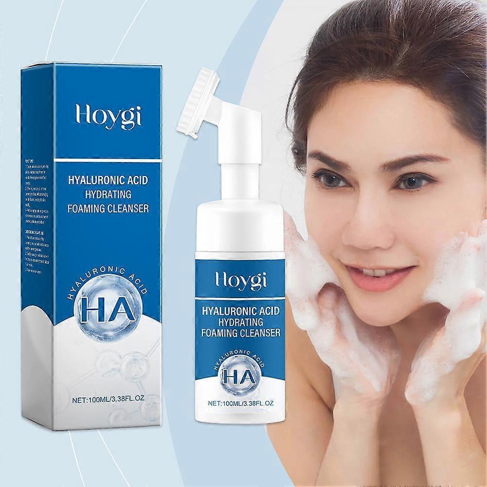 Hyaluronic Acid Cleansing Mousse Gentle Cleansing Moisturizing Exfoliating