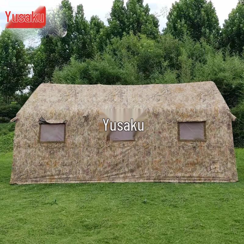 Yushu Outdoor Inflatable Quick Setup Cotton Tent