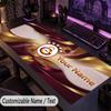 Custom Text Big Mousepad, Extended Desk Pad For Laptop Work GameGalatasaray FC