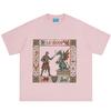 Le Boop Medieval Knight Dragon Funny Vintage Print TShirt Unisex Unisex Casual Loose Tshirts Summer Cotton fashion Tshirts tops
