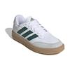 New Adidas COURTBLOCK Abrasion Resistant Breathable Low Top Tennis Shoes Men's White Green IF6505
