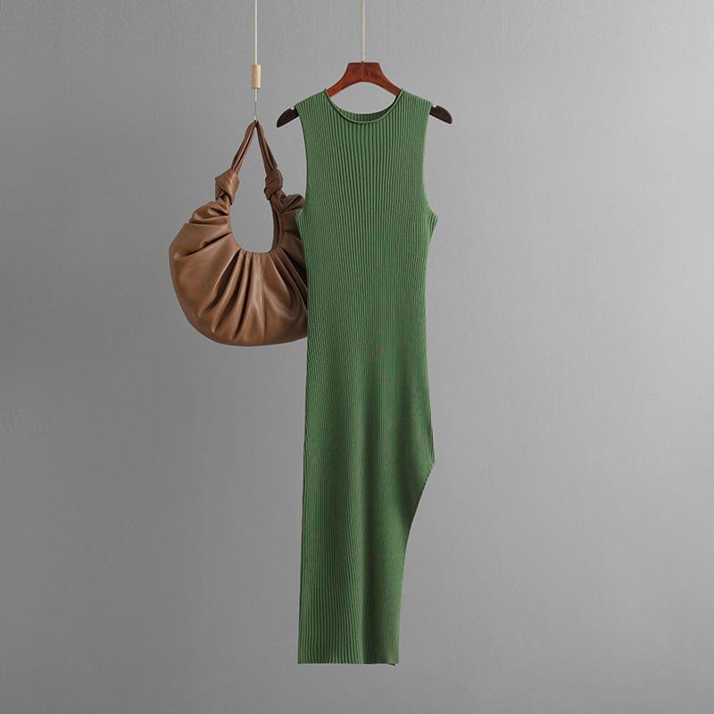 Vest Skirt Fashionable Women's Clothing Sexy Irregular Slim Fit Temperament Dress