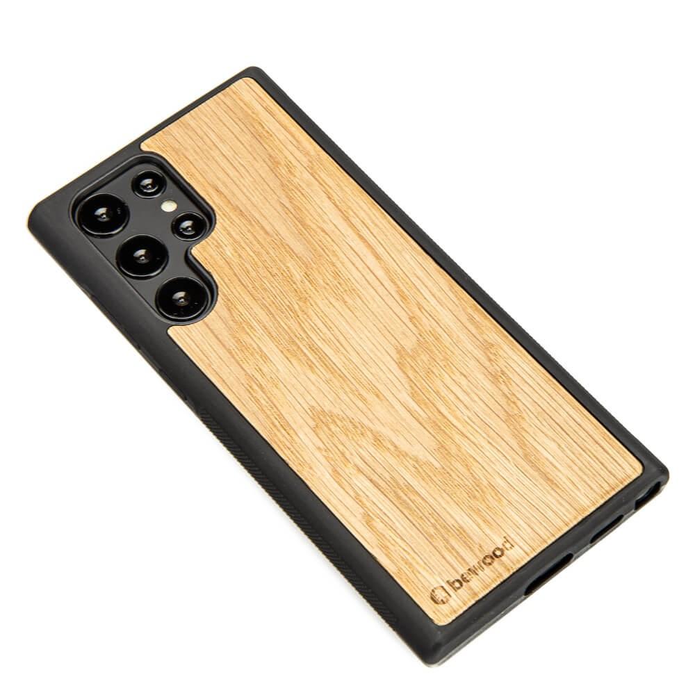Wooden Case for Samsung Galaxy S22 Ultra OAK