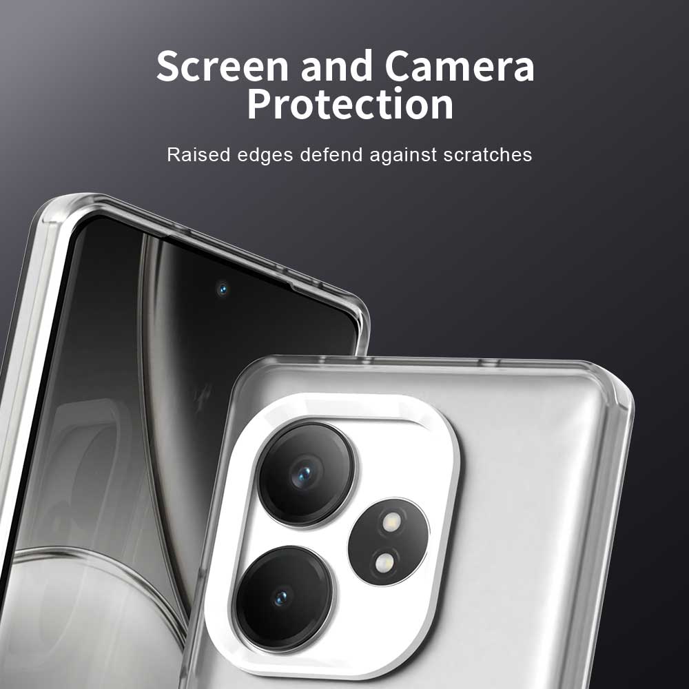 Dla OPPO Realme GT 6 6T Slim Odporny na upadki Wstrząsoodporny Odporny na odciski palców Magnetyczny Matowy Pokrowiec na telefon