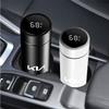 Car Intelligent Thermos Cup Touch Display Temperature Stainless For KIA Sportage RIO Ceed Picanto Pegas Sorento Niro Soul Cerato