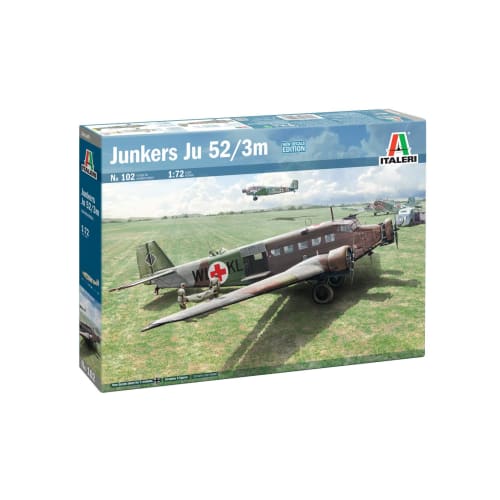 Italeri 102 1/72 Junkers JU-52 (Tamiya-Italeri Series: 39102)
