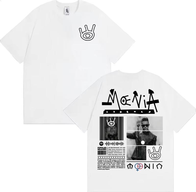 

Moenia Esyamos Bien Tour 2025 Cover T-shirts Men s Women Harajuku Punk Hip Hop Style T Shirt Cotton Casual Short Sleeve T-shirts 5XL різнокольоровий