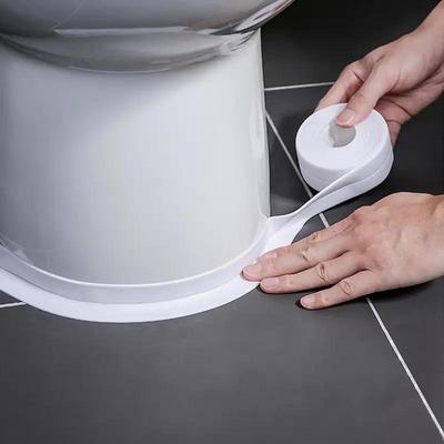 Multipurpose Tape PVC Waterproof Wall Sticker Self Adhesive Sink Stove Crack Strip Kitchen Bathroom Bathtub Corner Sealant Tape Waterproof