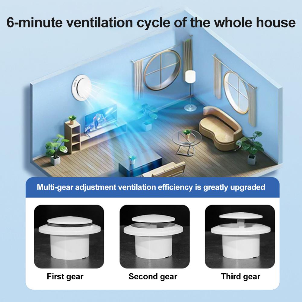 Adjustable Diffuser Air Exhaust Valve For Air Circulation Bathroom Ventilation Kitchen Ventilation Sturdy Duct Cover