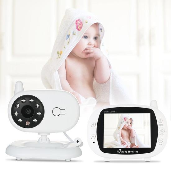 Baby monitor SP850 da 3,5 pollici, monitor per visione notturna, baby monitor, baby monitor