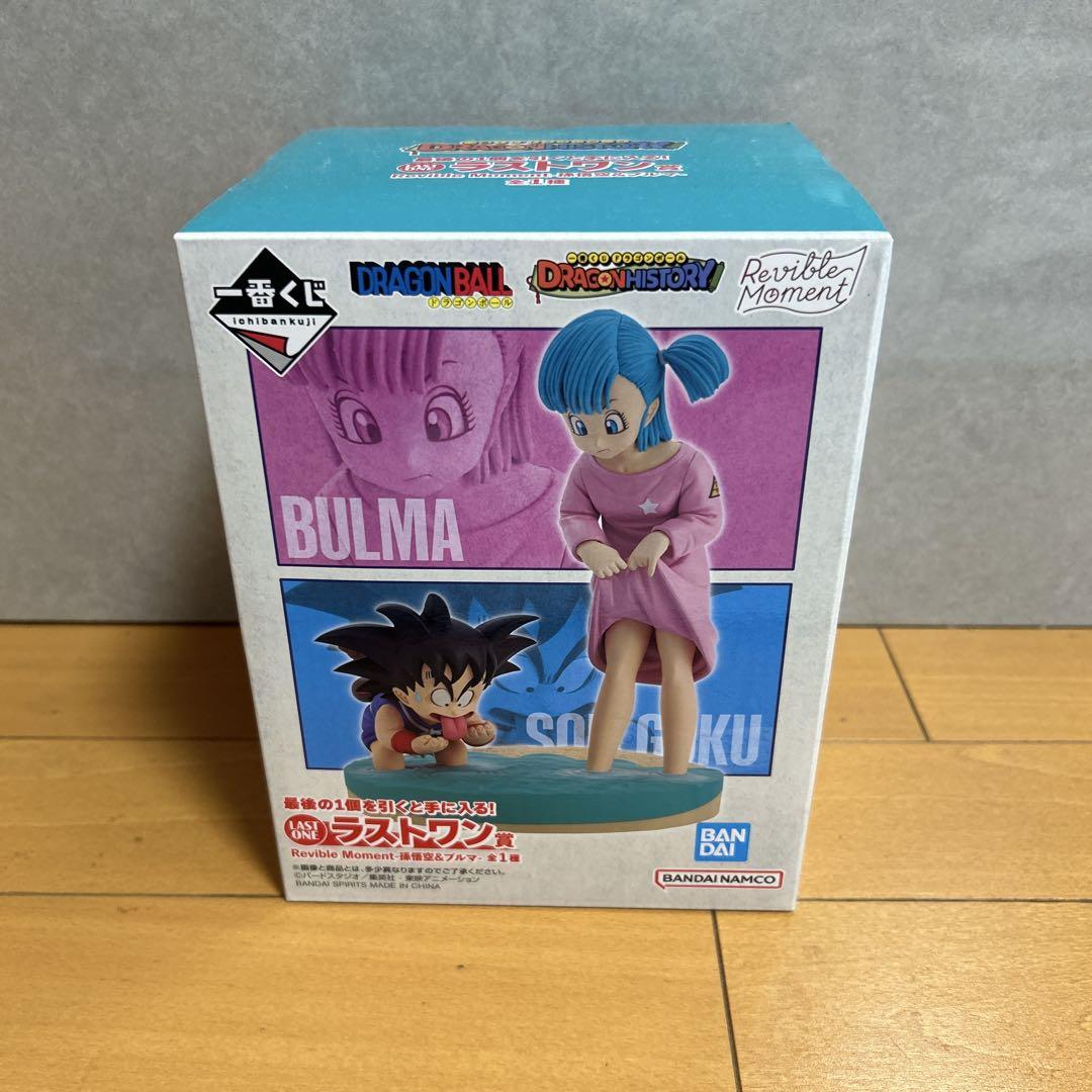 

[USED] Ichiban Kuji Dragon Ball Son Goku & Bulma Figure Last One Prize