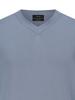 AND Z Men'S V-Neck Textured Long Sleeve T-Shirt_Bze1Ev1102Bl