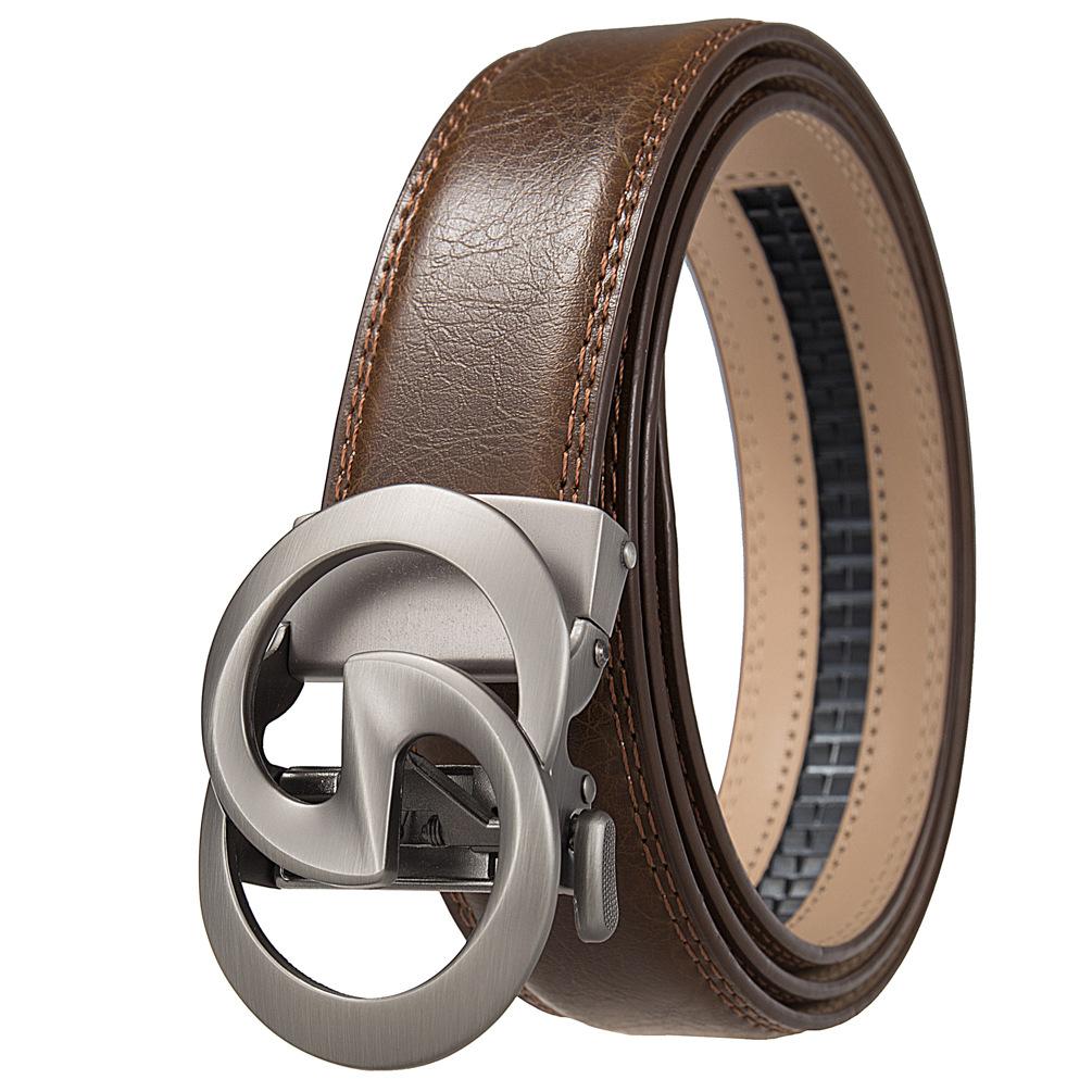 Belt, Men'S, Fashion Belt, Automatic Buckle Belt Belt Ly36-23031-1