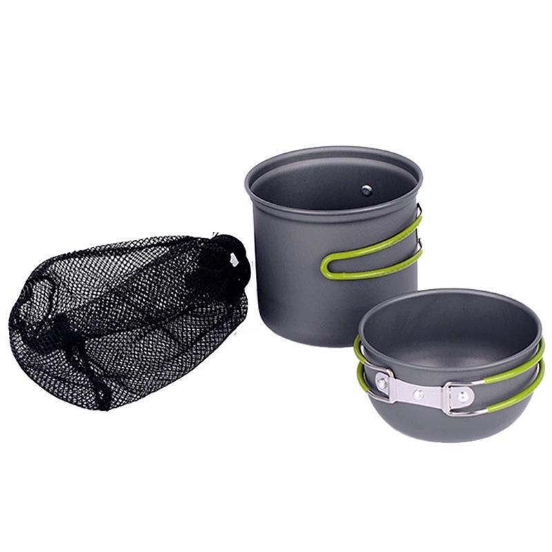 

Outdoor Camping Cooker Picnic Barbecue Portable Pot Single Set Pot Ds-101