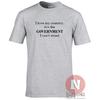 I Love My Country TShirt Anti Governunisext Bureaucracy Anarchy Protect Tee
