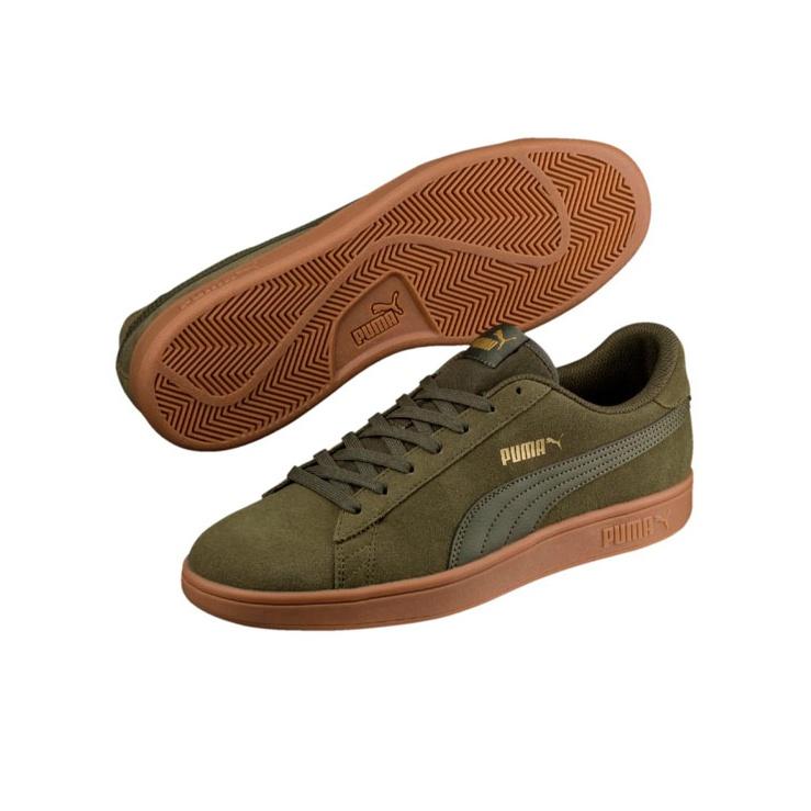 Puma Smash v2 Forest Night Gum Unisex Tenisky Zelená 364989-19
