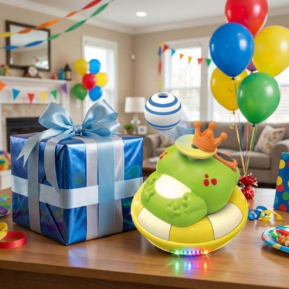 Portable Floating Ball Blowing Toy Elephant Sensory Baby Toy  Christmas Gifts