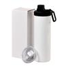Sublimation Blank Straight Cup Stainless Steel Water Bottles Tumbler Coffee Mug Cup Vacuum Flasks DIY Insulated Thermos 6OZ-30OZ