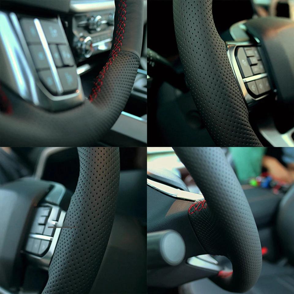 CX3 CX-5 CX5 2017 2018 Mazda 6 CX-9 Accessories Artificial Leather Wrap Auto Interior Steering Wheel Cover For Mazda CX-3