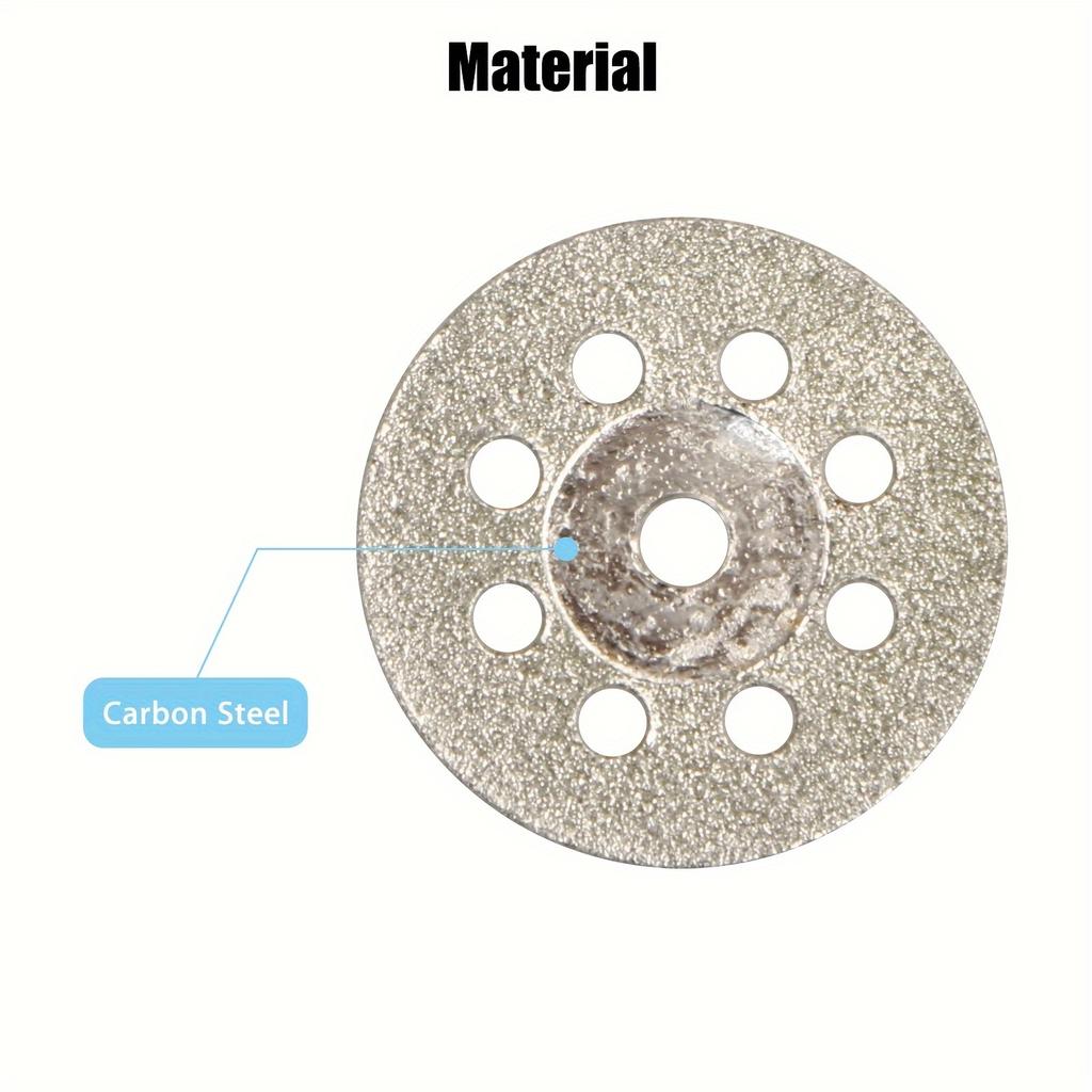 Diamond Cutting Disc Wheels Circular Saw Blade CutOff Rotary Tool Disk Mini Drill Mandrel Wood Stone Plastic Glass Sharp Cutter
