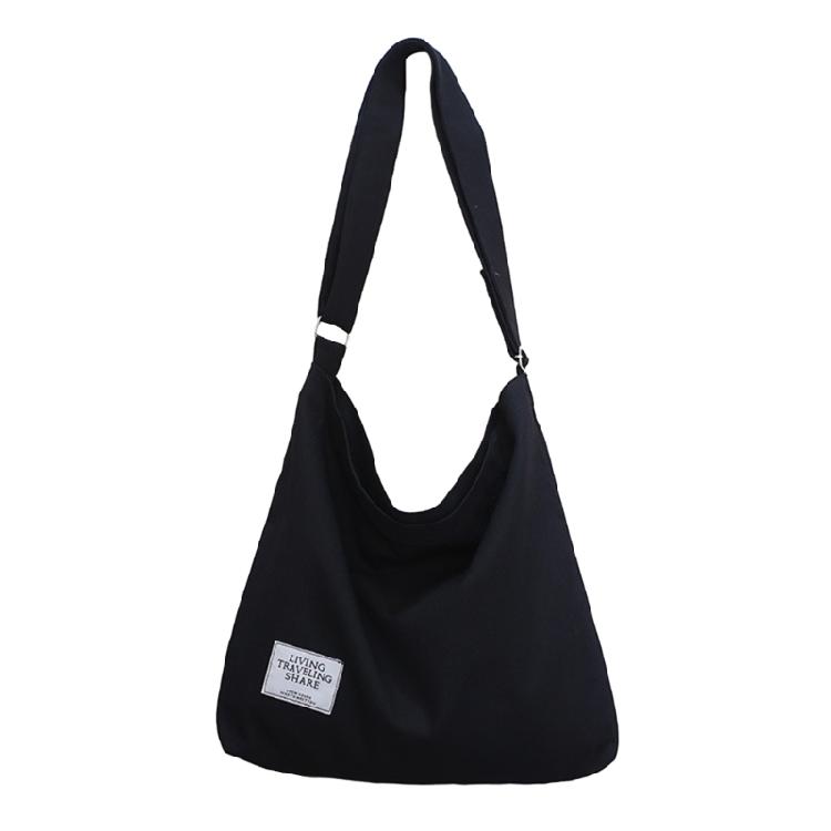 Big Capacity Crossbody Bag Canvas Shopping Bag Crossbody Shoulder Bag