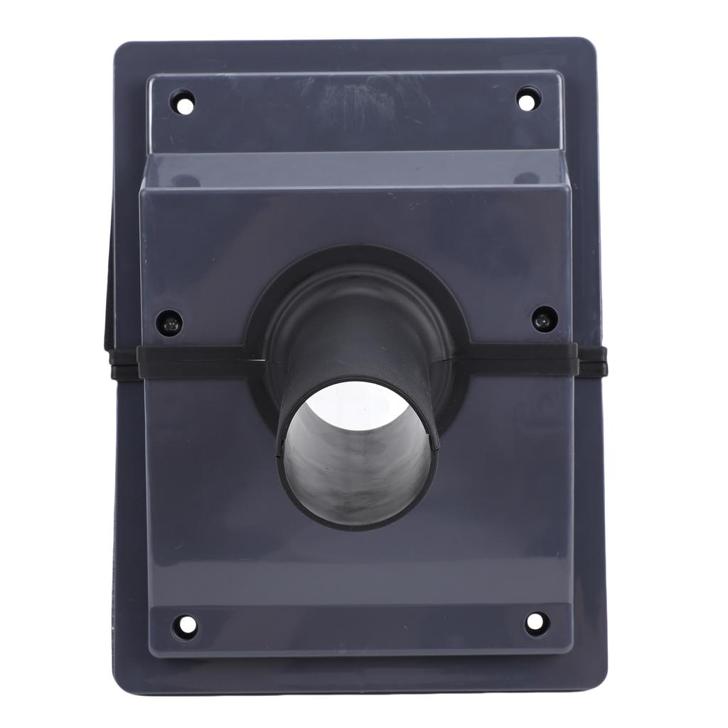 Line Set Outlet Wall System Grey ABS Rubber Easy Install Wall Penetration Line Set Cover Kit for Conditioner System