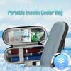 Portable Insulin Cooler: Insulated Mini Medicine Carrier with Constant Temperature Ice Pack for Outdoor Use.