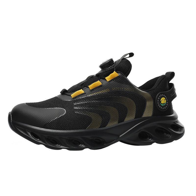 

Men s Safety Shoes Steel Toe Work Shoe Safety Steel Toe Shoes Slip-Resistant Puncture Proof Breathe Anti Puncture Wear-resistant 48 жовтий