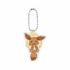 Pokemon Anime Cartoon Keychain Eevee Leafeon Espeon Glaceon Vaporeon Jolteon Acrylic Key Chain Pendant Decoration