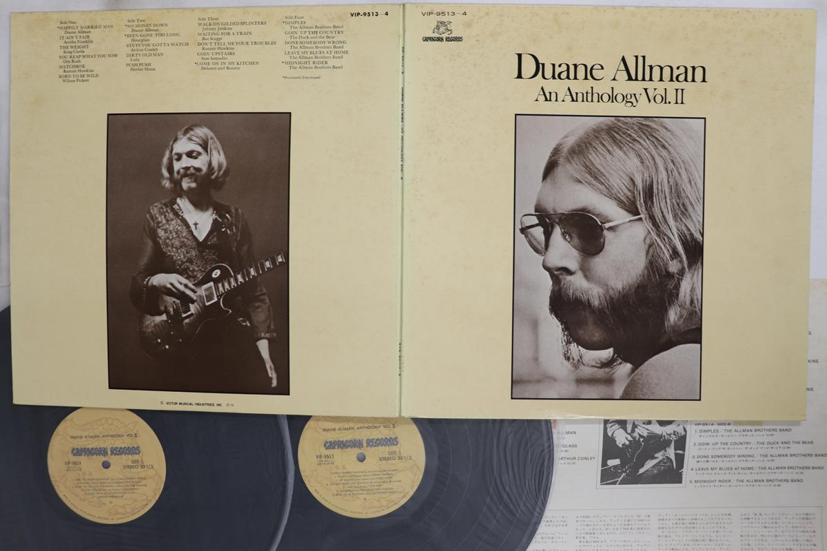 

LP Record DUANE ALLMAN An Anthology Vol. II VIP95134 CAPRICORN 1976 Japan Rock Used