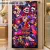 Beach TowelThe Amazing Digital Circus Custom Name Text Personalized Soft Towel for Beach Pool Indoor Home Decor Gift