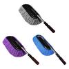 Car Cleaning Brush 33-Inch Retractable Car Duster Stainless Steel Telescopic Pole Scratch-Free Microfiber Car