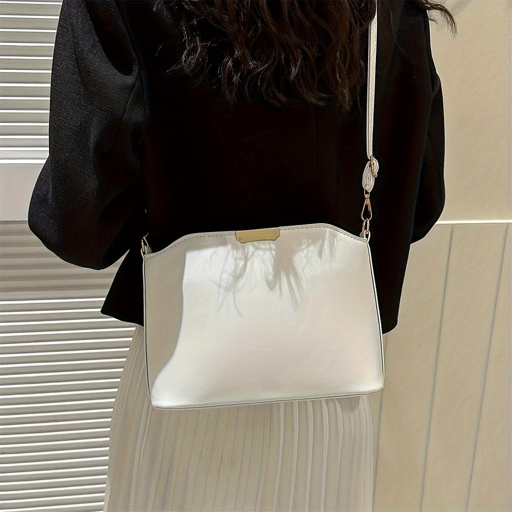 Simple women's shoulder messenger bag shell square bag