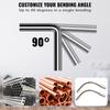 Pipe Tube Bender, 1/4"-7/8" Ratcheting Tubing Benders, 90° Forward/Reverse Pipes Bending Tools with 7 Dies for HVAC Air Conditioning Refrigerator